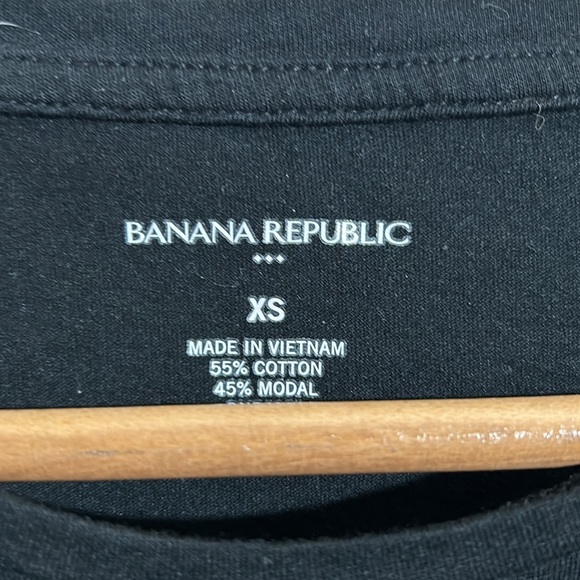 Banana Republic T shirt Women’s Black Tee size XS - Picture 4 of 7